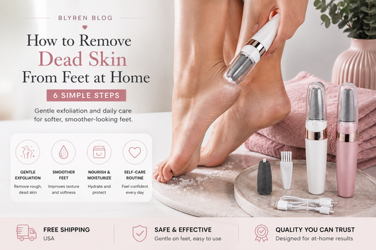 How to Remove Dead Skin From Feet at Home: 6 Simple Steps