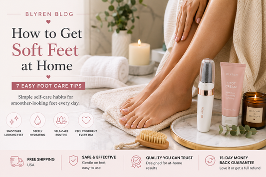 how to get soft feet at home.